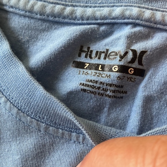 Hurley Boys Size 7 Bundle of 3 Short Sleeves “Surf” - Picture 7 of 13